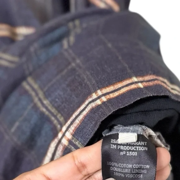 ISABEL MARANT Etoile Varna Cotton Wrap Dress - Picture 11 of 11